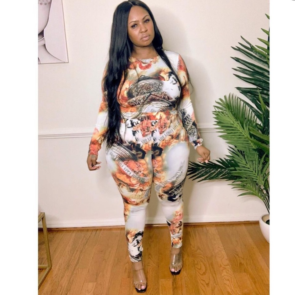 Guns and Roses two piece